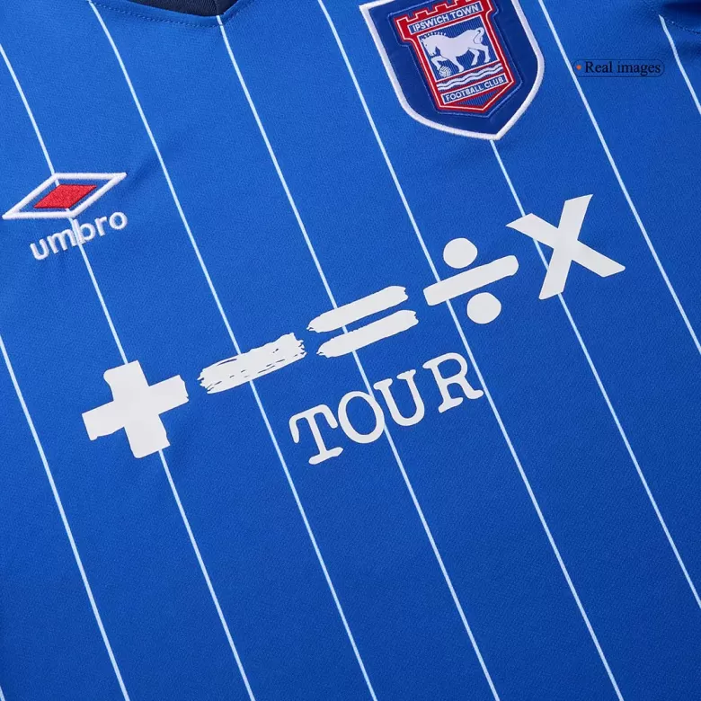 Ipswich Town Home Soccer Jersey 2024/25 - gojersey