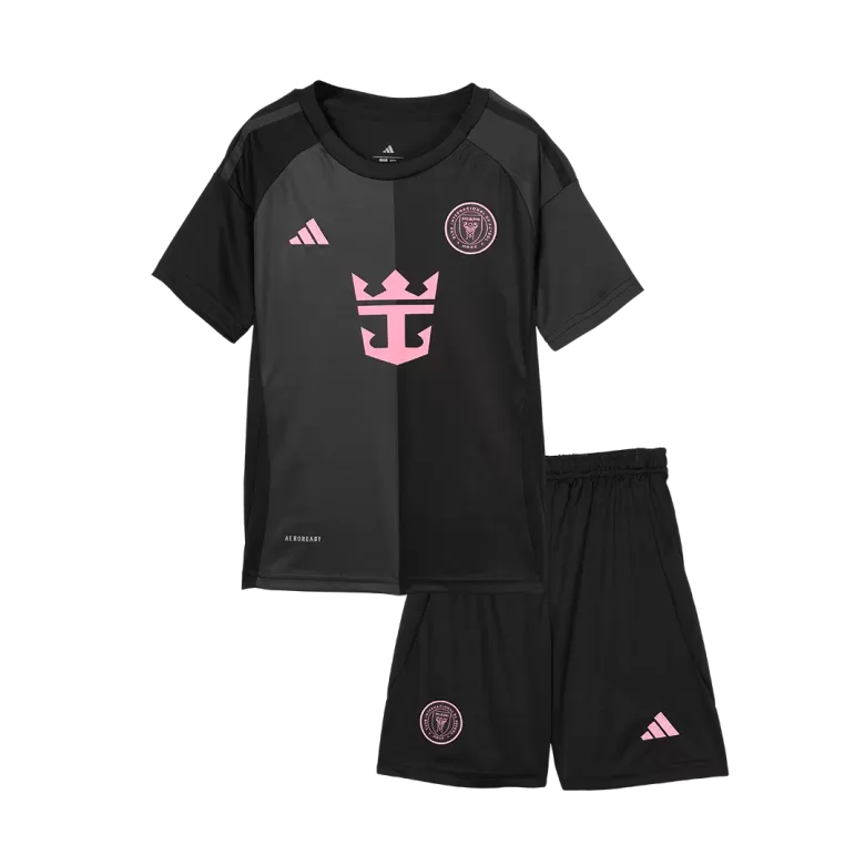 Inter Miami CF Away Soccer Jersey Kit 2025 Kids(Jersey+Shorts) - gojersey