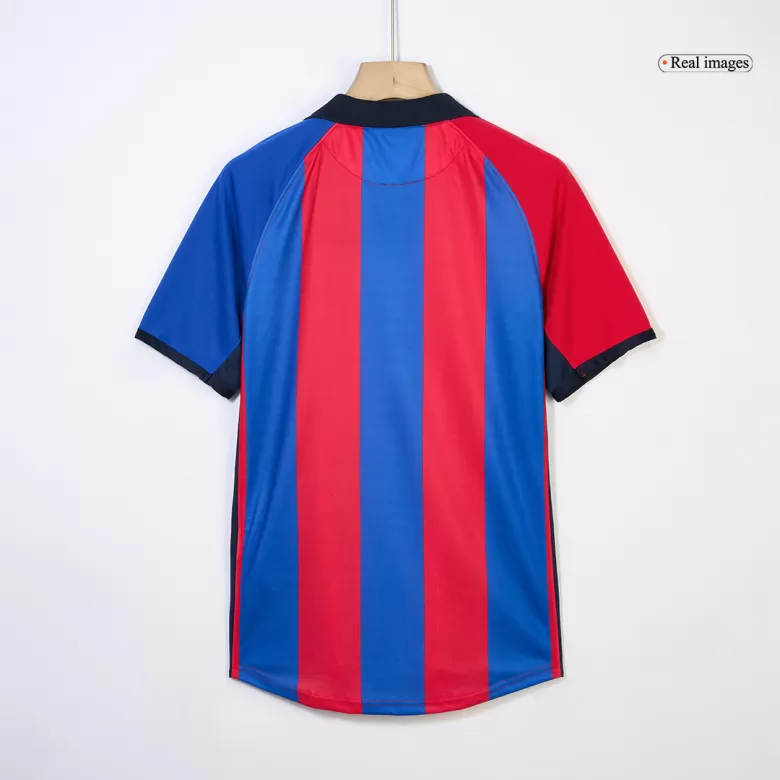 Barcelona XAVI #6 Home Soccer Jersey Retro 2001/02 - gojersey