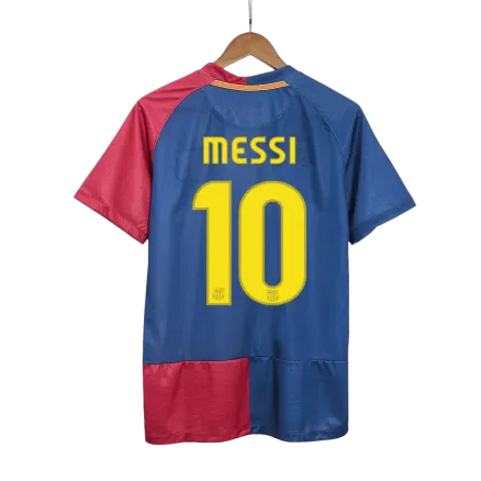 Barcelona MESSI #10 Home Jersey Retro 2008/09 - UCL - gojersey