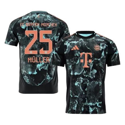 Bayern Munich MÜLLER #25 Away Soccer Jersey 2024/25 - gojersey