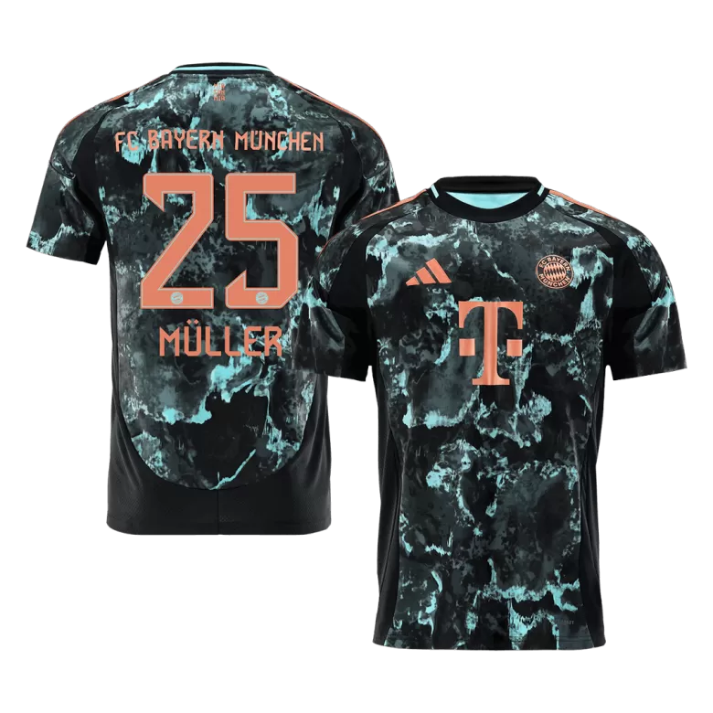 Bayern Munich MÜLLER #25 Away Soccer Jersey 2024/25 - gojersey