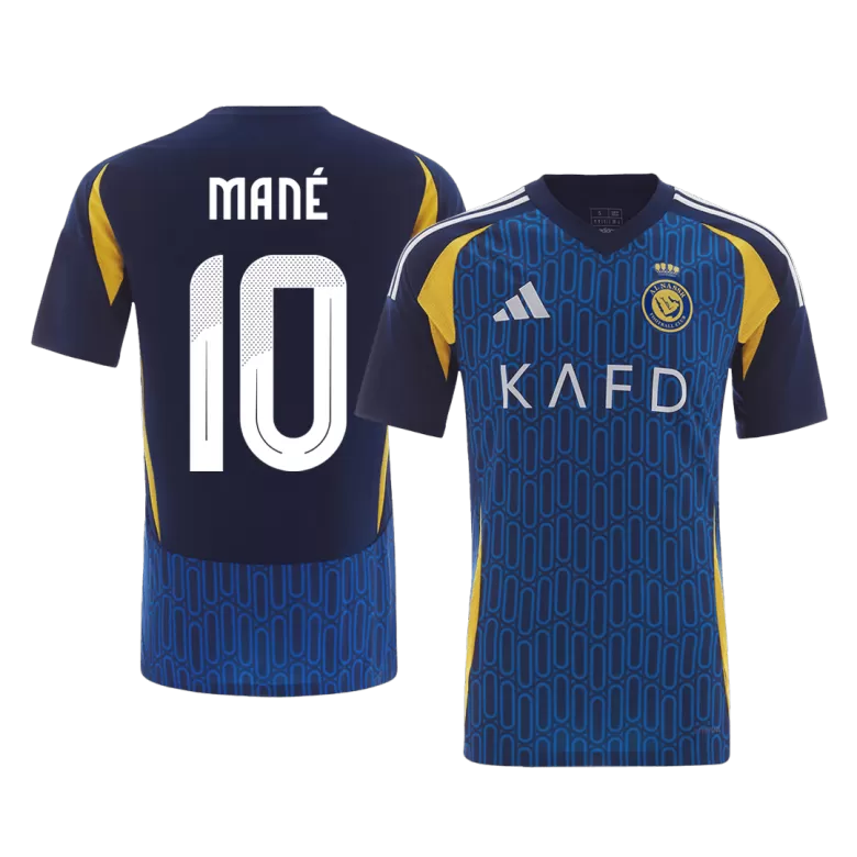 Al Nassr MANÉ #10 Away Soccer Jersey 2024/25 - ACL - gojersey