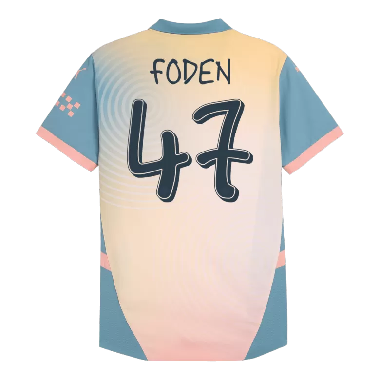 Manchester City FODEN #47 Fourth Away Soccer Jersey Authentic 2024/25 - Definitely City - gojersey