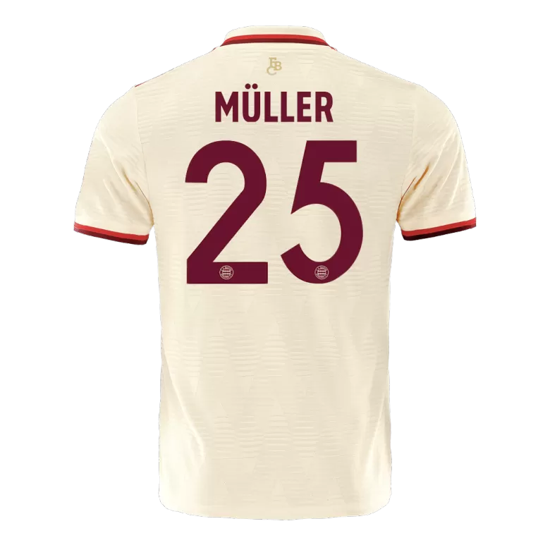 Bayern Munich MÜLLER #25 Third Away Soccer Jersey Authentic 2024/25 - UCL Edition - gojersey