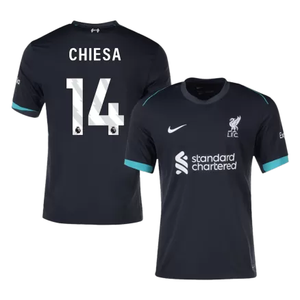 Liverpool CHIESA #14 Away Jersey 2024/25 - gojersey