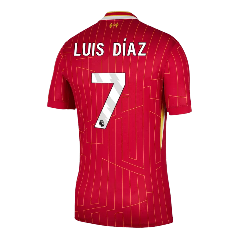 Liverpool LUIS DÍAZ #7 Home Jersey 2024/25 - gojersey