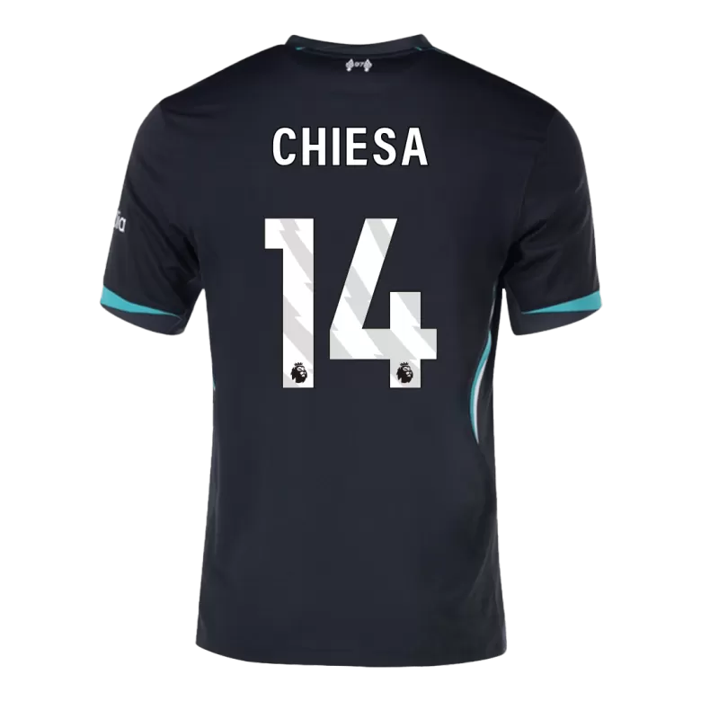 Liverpool CHIESA #14 Away Jersey 2024/25 - gojersey