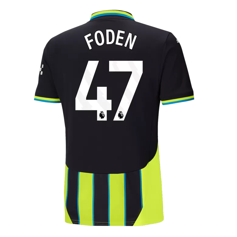 Manchester City FODEN #47 Away Soccer Jersey 2024/25 - gojersey