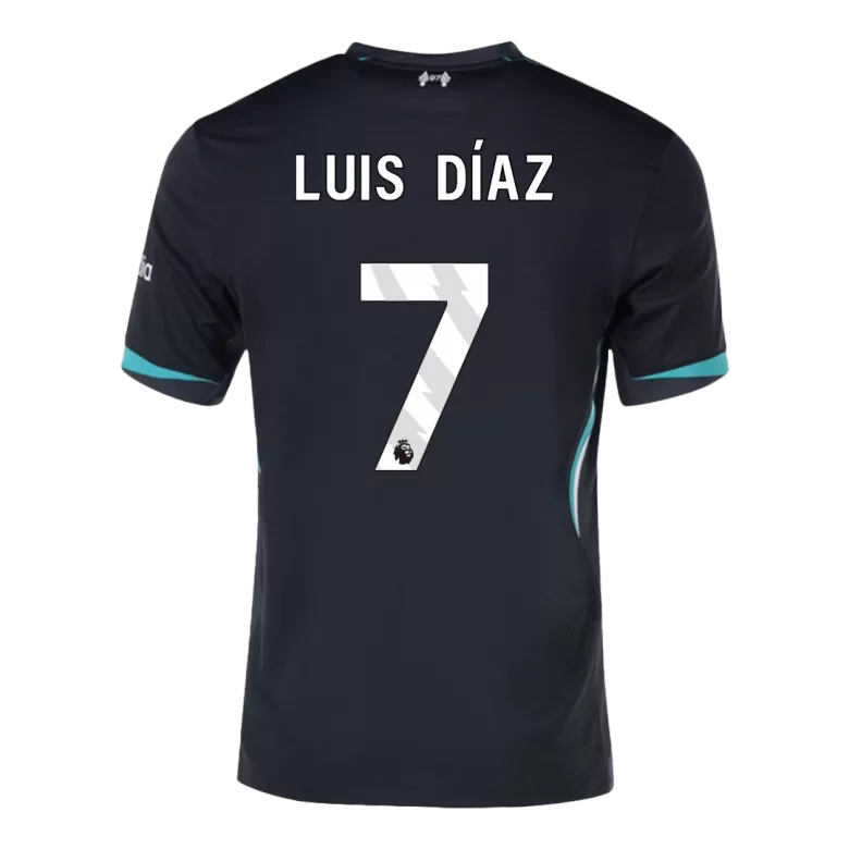 Liverpool LUIS DÍAZ #7 Away Jersey 2024/25 - gojersey