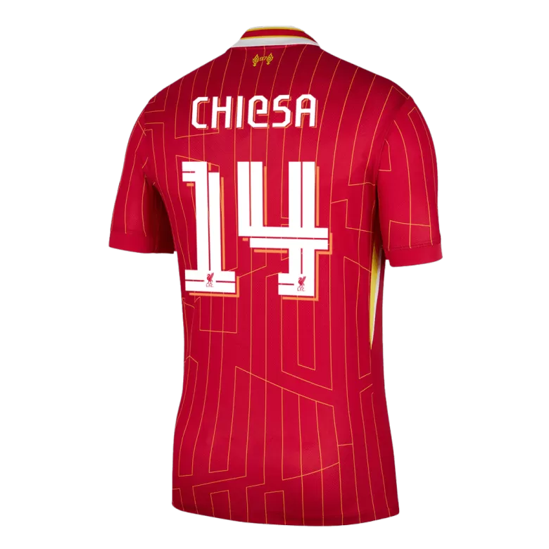 Liverpool CHIESA #14 Home Jersey 2024/25 - UCL Edition - gojersey