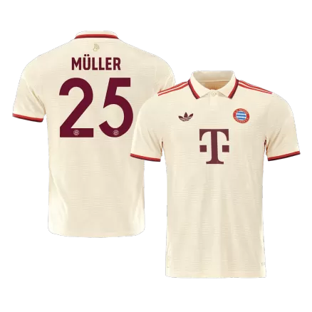 Bayern Munich MÜLLER #25 Third Away Soccer Jersey Authentic 2024/25 - UCL Edition - gojersey