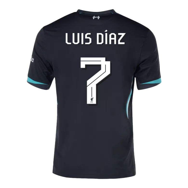 Liverpool LUIS DÍAZ #7 Away Jersey 2024/25 - UCL Edition - gojersey