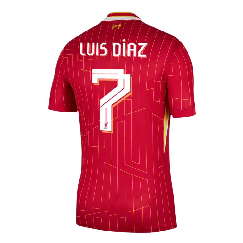 Liverpool LUIS DÍAZ #7 Home Jersey 2024/25 - UCL Edition - gojersey