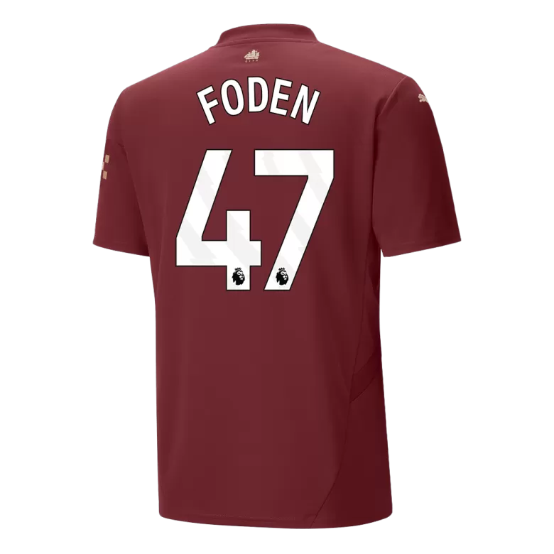 Manchester City FODEN #47 Third Away Soccer Jersey 2024/25 - gojersey