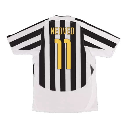 Juventus NEDVED #11 Home Soccer Jersey Retro 2003/04 - gojersey