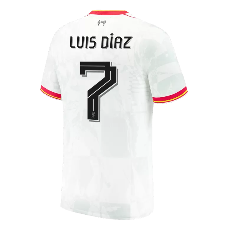 Liverpool LUIS DÍAZ #7 Third Away Soccer Jersey 2024/25 - UCL Edition - gojersey