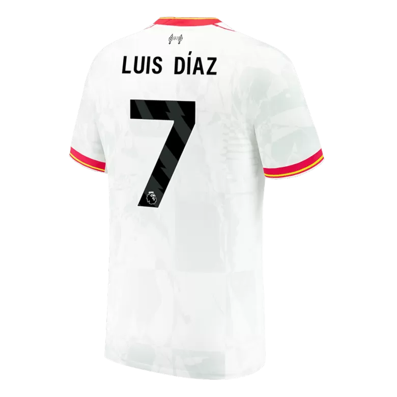 Liverpool LUIS DÍAZ #7 Third Away Soccer Jersey 2024/25 - gojersey