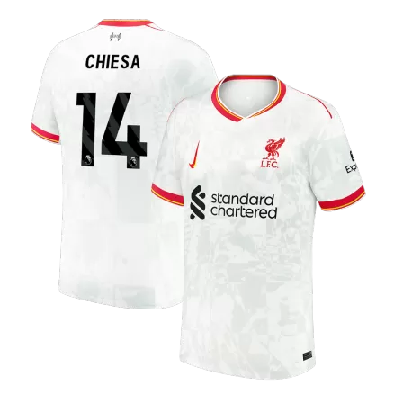 Liverpool CHIESA #14 Third Away Soccer Jersey 2024/25 - gojersey