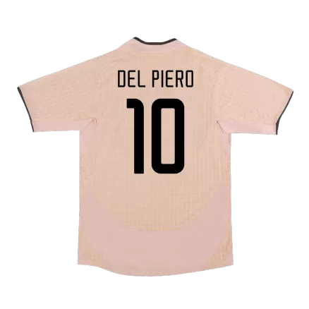 Juventus DEL PIERO #10 Away Soccer Jersey Retro 2003/04 - gojersey