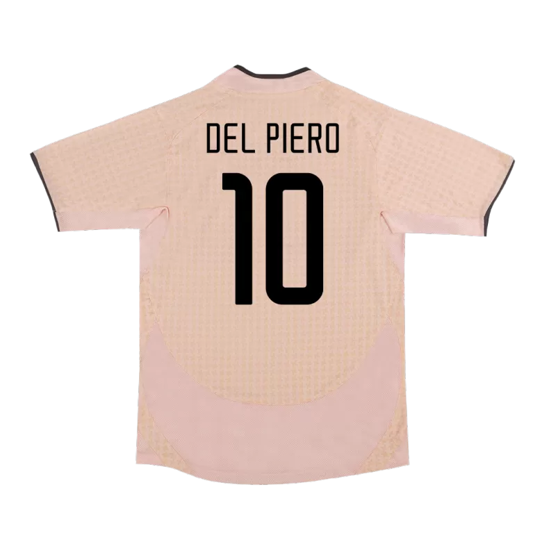 Juventus DEL PIERO #10 Away Soccer Jersey Retro 2003/04 - gojersey