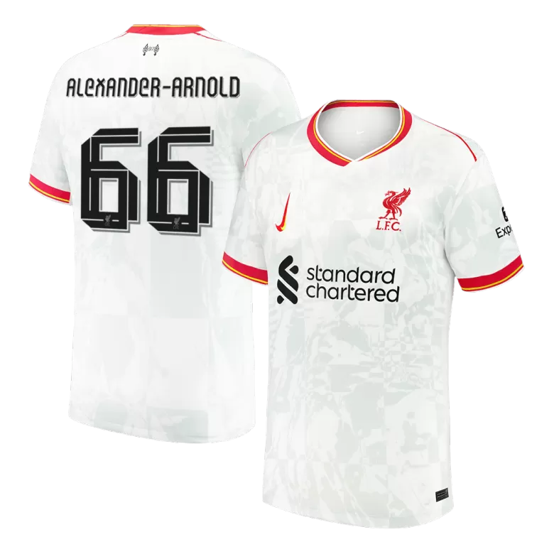 Liverpool ALEXANDER-ARNOLD #66 Third Away Soccer Jersey 2024/25 - UCL Edition - gojersey