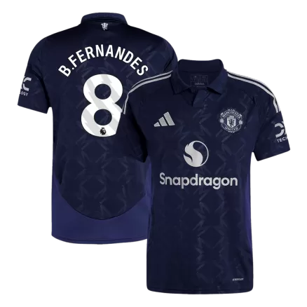 Manchester United B.FERNANDES #8 Away Soccer Jersey 2024/25 - gojersey