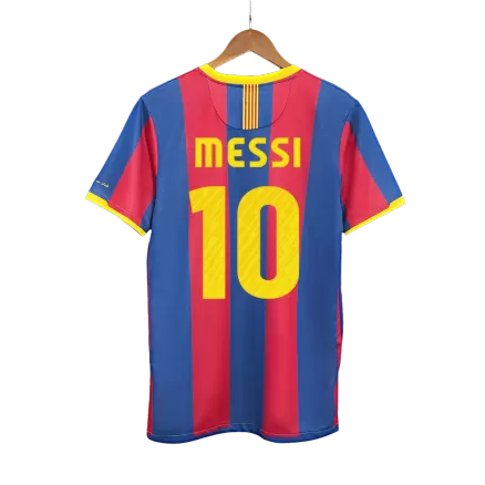 Barcelona MESSI #10 Home Soccer Jersey Retro 2010/11 - gojersey