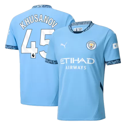 Manchester City KHUSANOV #45 Home Jersey 2024/25 - gojersey