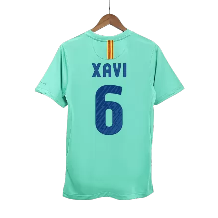 Barcelona XAVI #6 Away Soccer Jersey Retro 2010/11 - gojersey