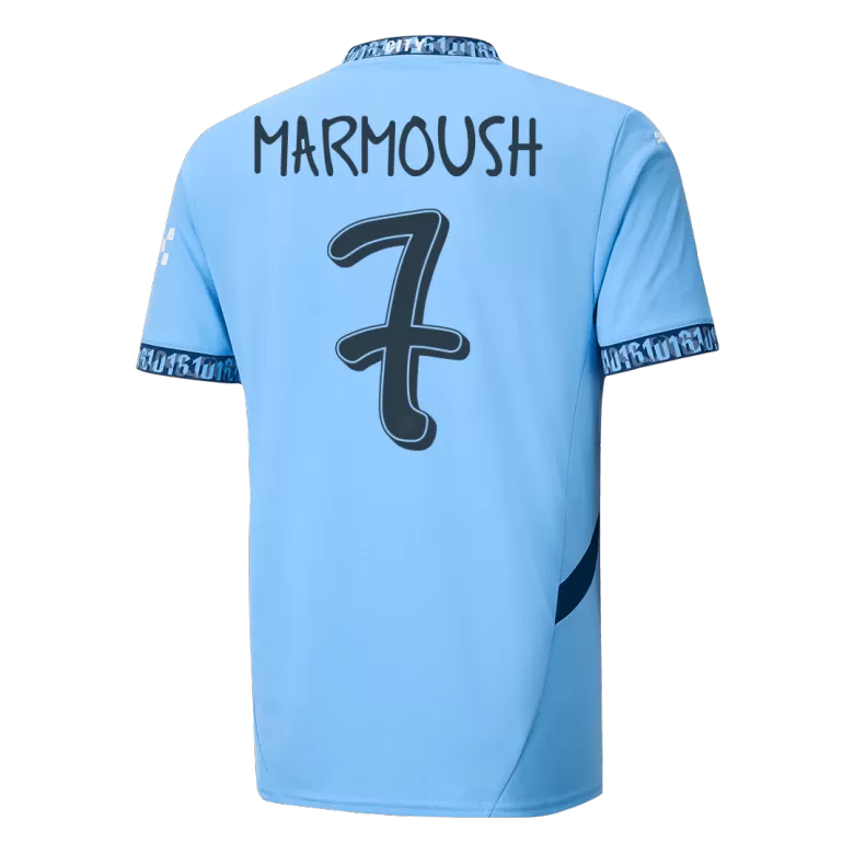 Manchester City MARMOUSH #7 Home Jersey 2024/25 - UCL Edition - gojersey