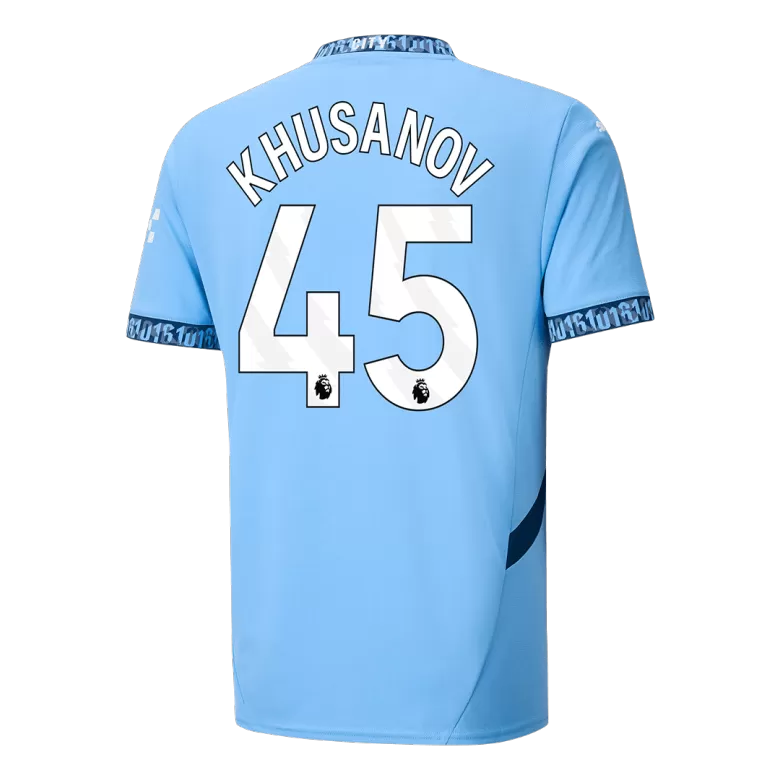 Manchester City KHUSANOV #45 Home Jersey 2024/25 - gojersey