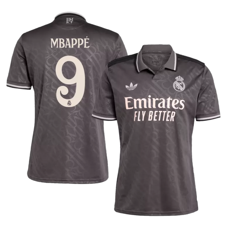 Real Madrid MBAPPÉ #9 Third Away Jersey 2024/25 - gojersey