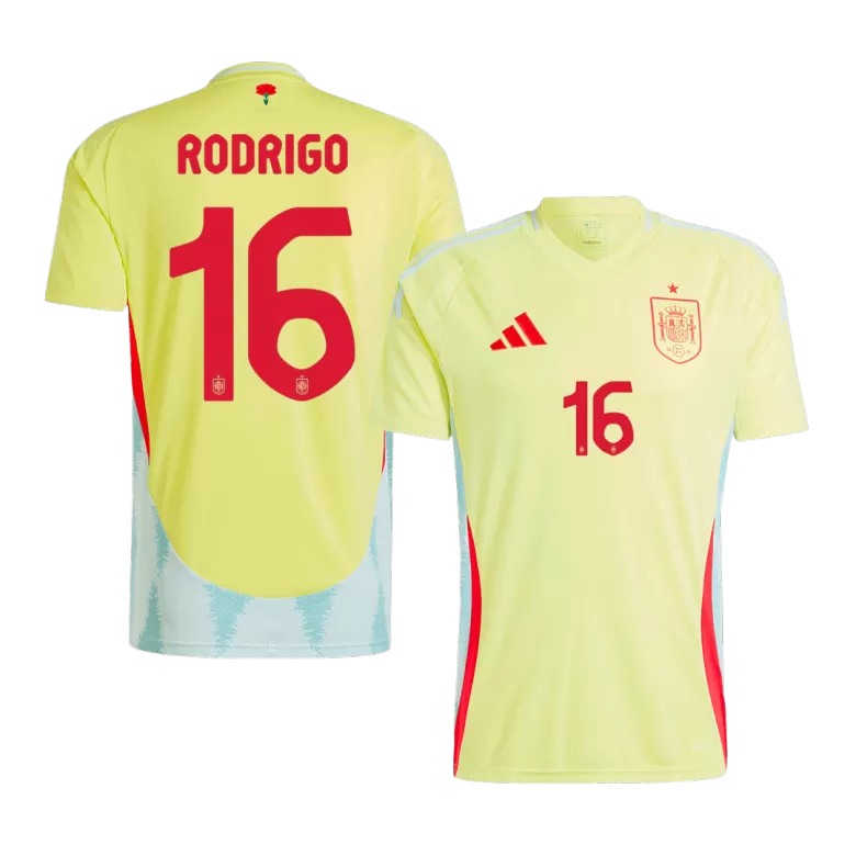 Spain RODRIGO #16 Away Jersey EURO 2024 - gojersey