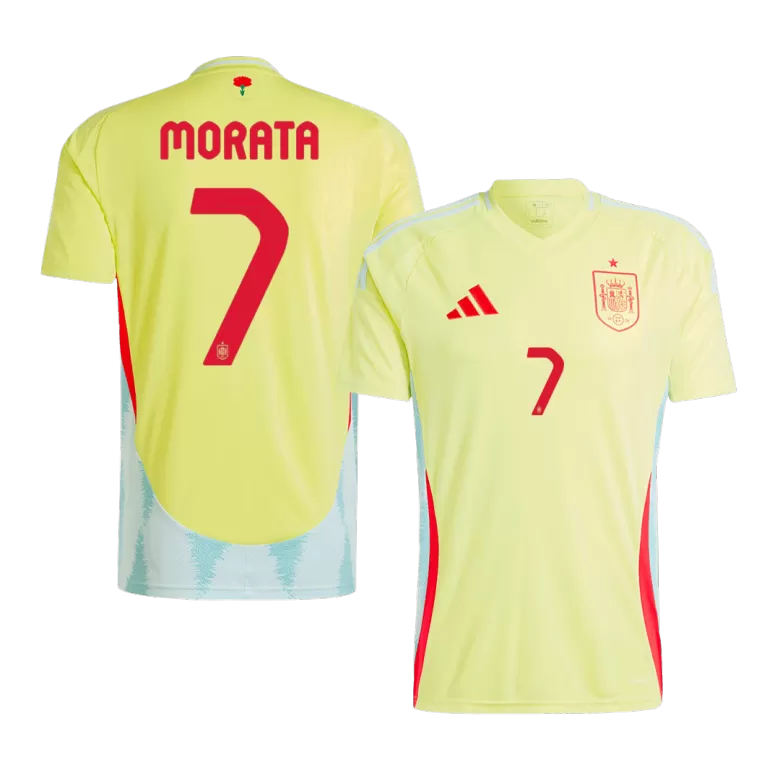 Spain MORATA #7 Away Jersey EURO 2024 - gojersey