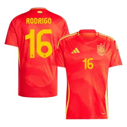 Spain RODRIGO #16 Home Jersey EURO 2024 - gojersey