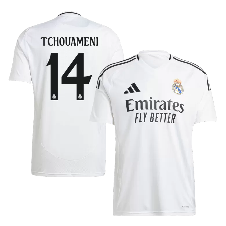 Real Madrid TCHOUAMENI #14 Home Jersey 2024/25 - gojersey