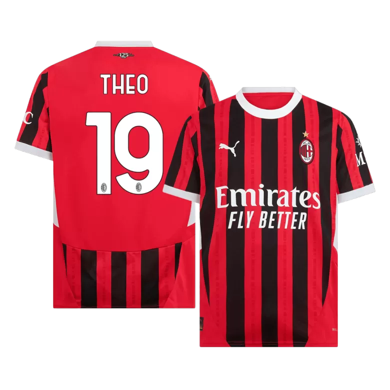 AC Milan THEO #19 Home Jersey 2024/25 - gojersey