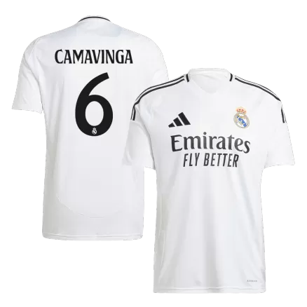 Real Madrid CAMAVINGA #6 Home Jersey 2024/25 - gojersey