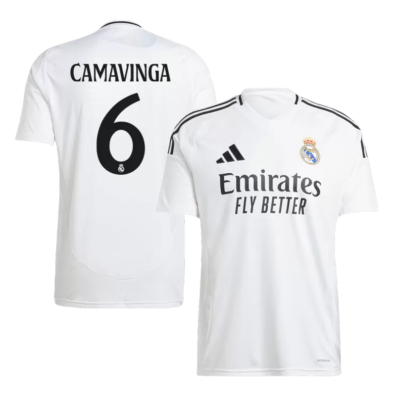 Real Madrid CAMAVINGA #6 Home Jersey 2024/25 - gojersey