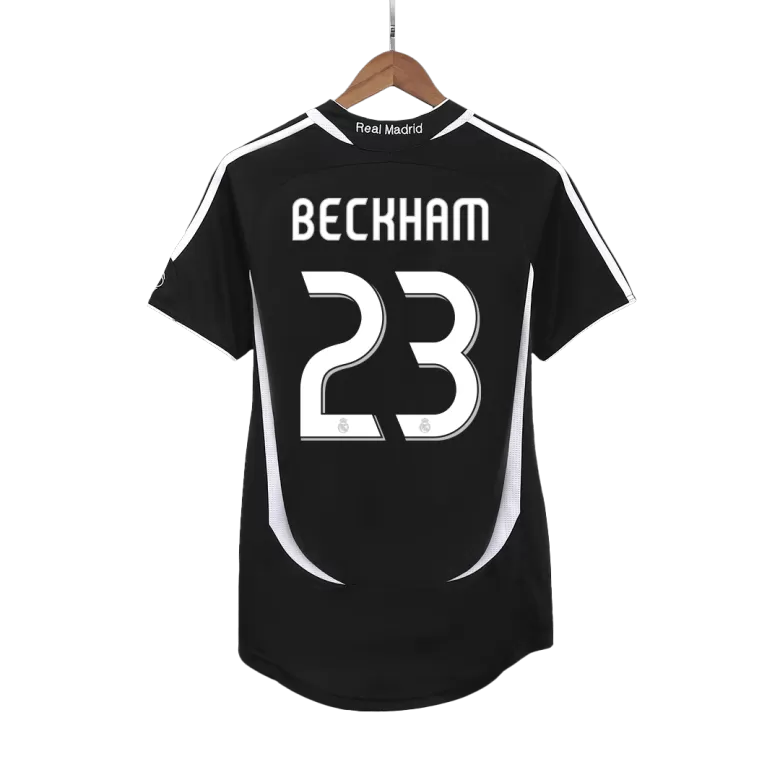 Real Madrid BECKHAM #23 Away Soccer Jersey Retro 2006/07 - gojersey