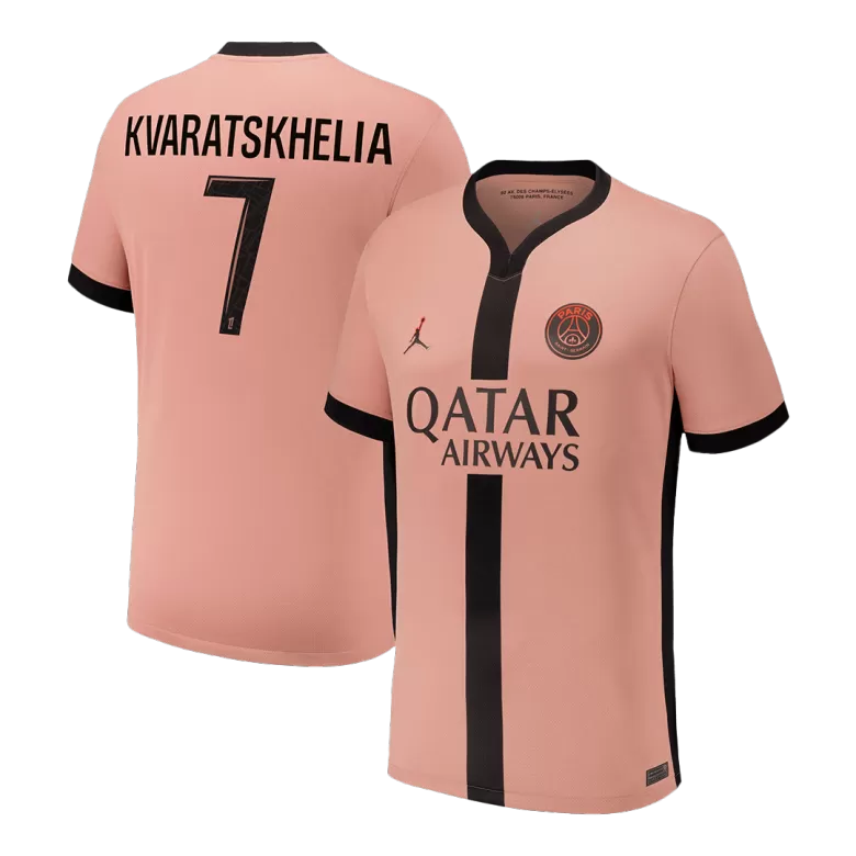 PSG KVARATSKHELIA #7 Third Away Soccer Jersey 2024/25 - gojersey