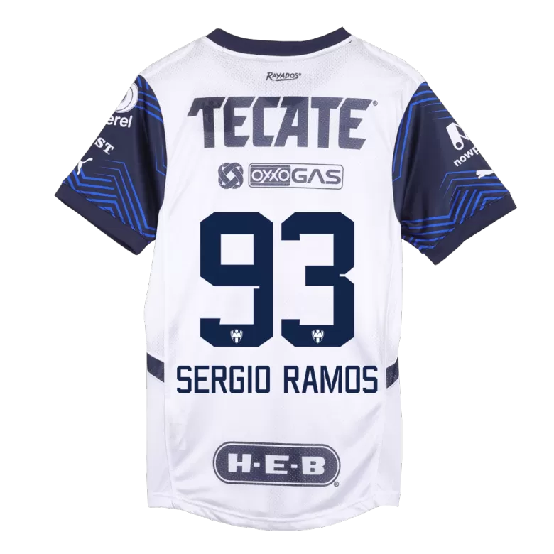 Monterrey SERGIO RAMOS #93 Away Soccer Jersey Authentic 2024/25 - gojersey