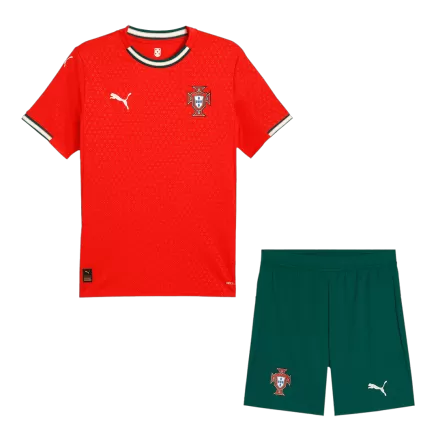 Portugal Home Soccer Jersey Kit 2025 (Jersey+Shorts) - gojersey