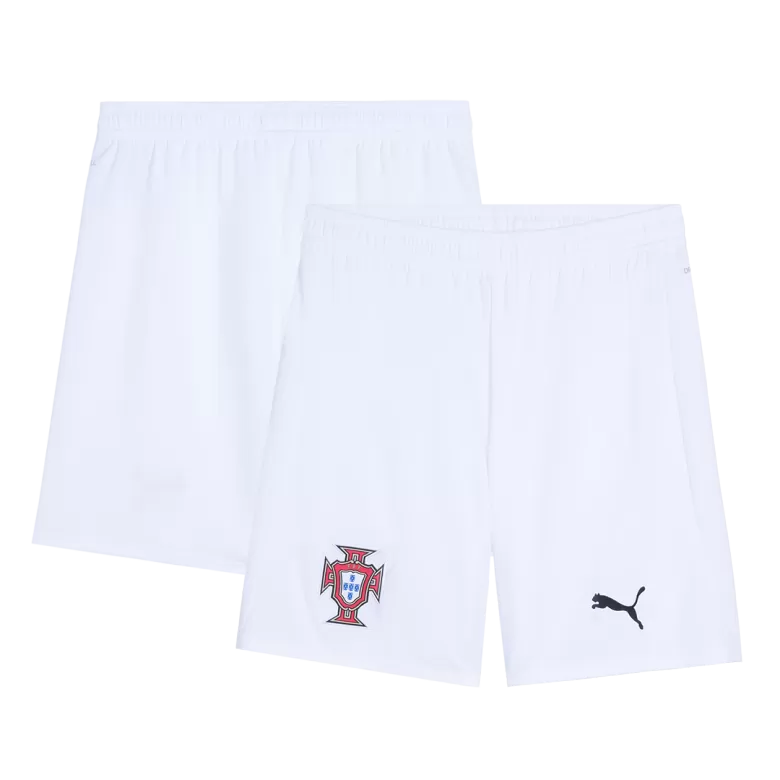 Portugal Away Soccer Shorts 2025 - gojersey