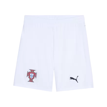 Portugal Away Soccer Shorts 2025 - gojersey