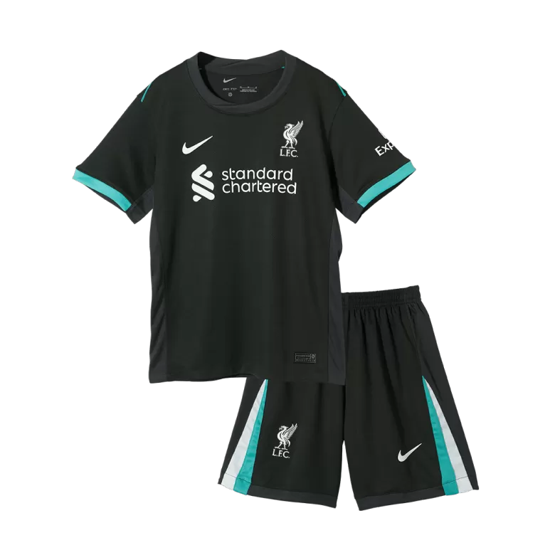 Liverpool Away Jersey Kit 2024/25 Kids(Jersey+Shorts) - gojersey