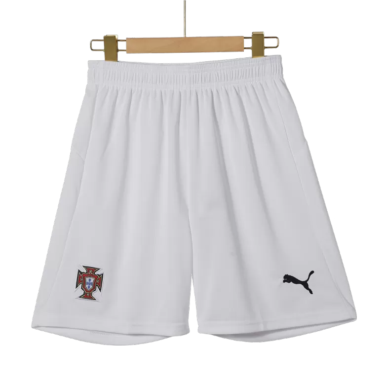 Portugal Away Soccer Shorts 2025 - gojersey