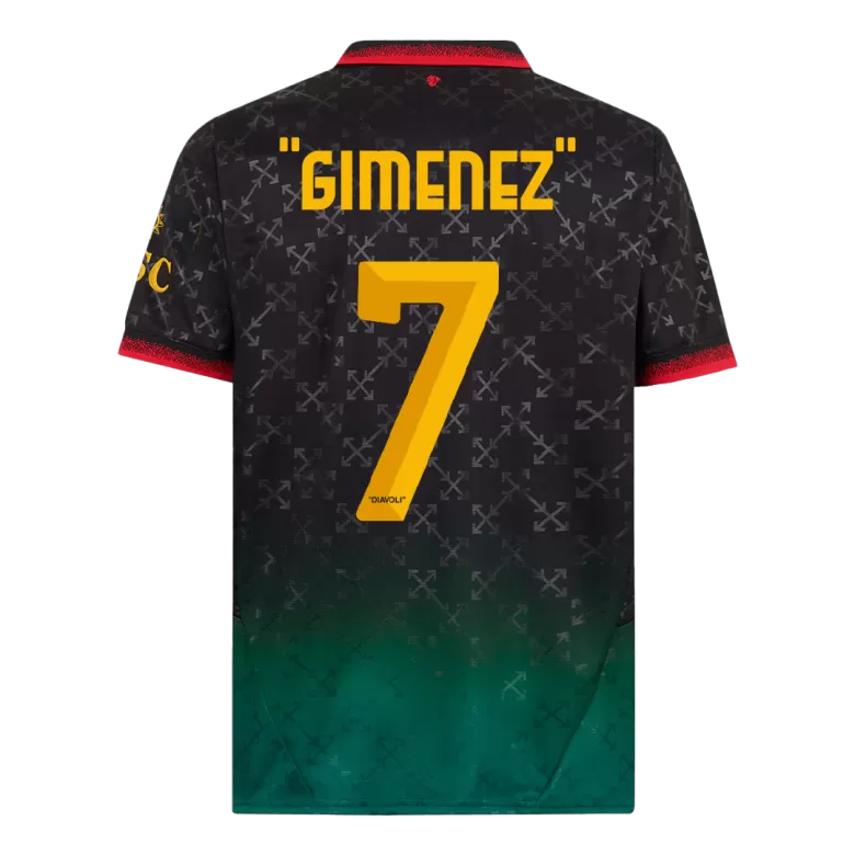 AC Milan "GIMENEZ" #7 Fourth Away Soccer Jersey 2024/25 - gojersey