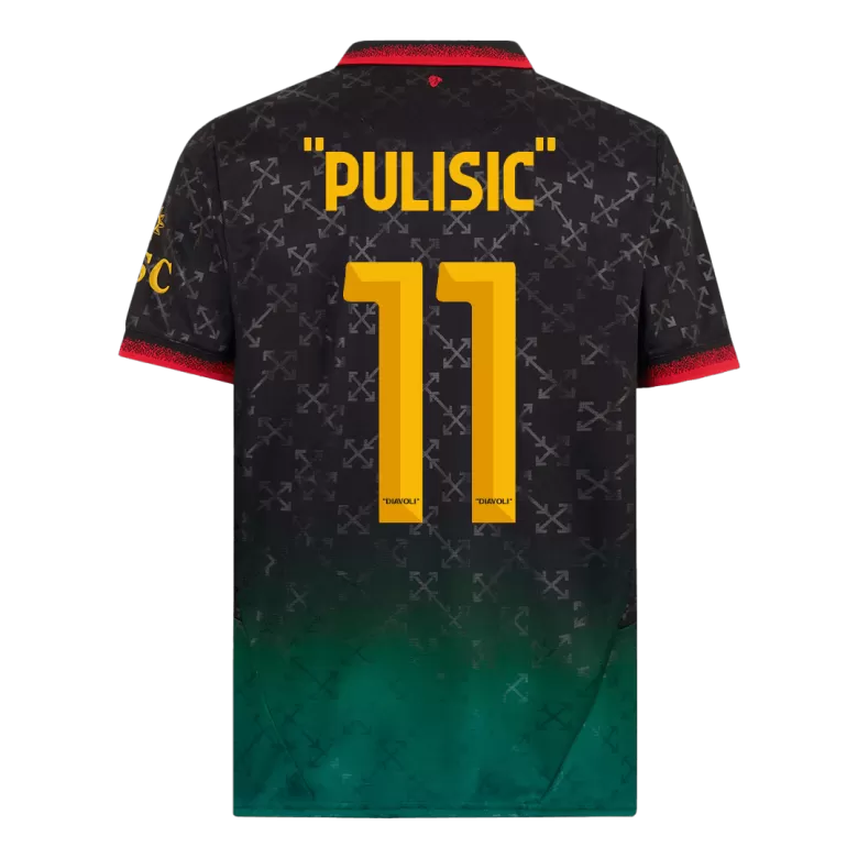 AC Milan "PULISIC" #11 Fourth Away Soccer Jersey 2024/25 - gojersey